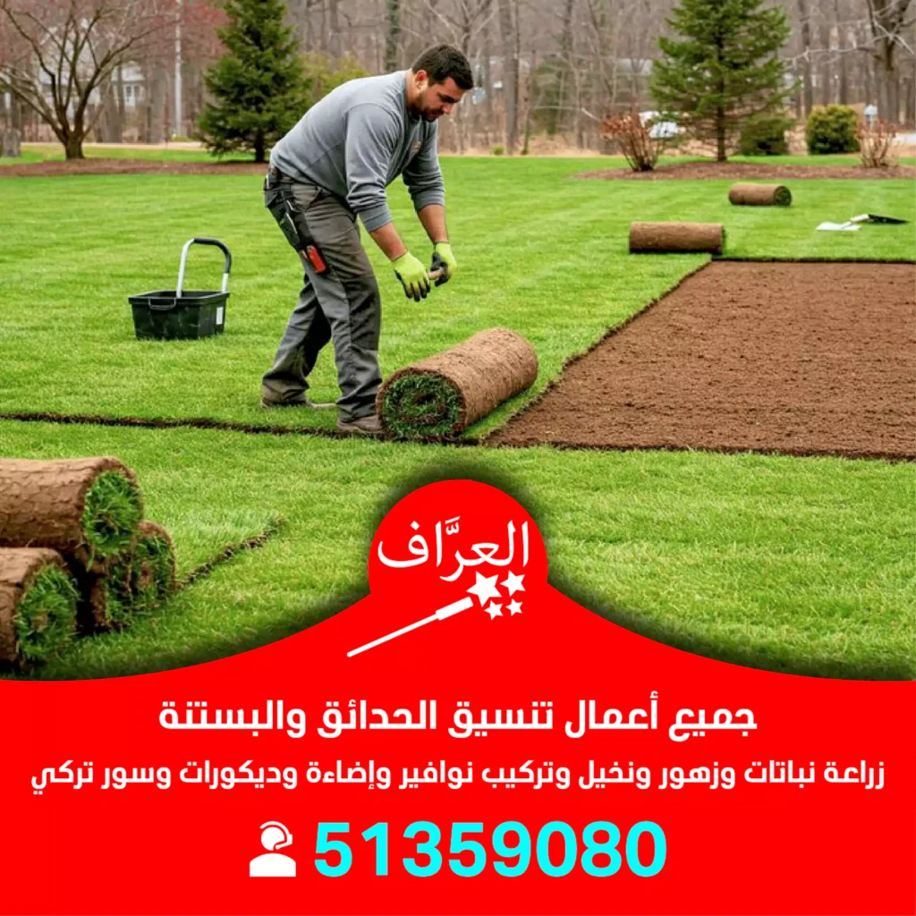 تركيب ثيل صناعي حدائق الكويت